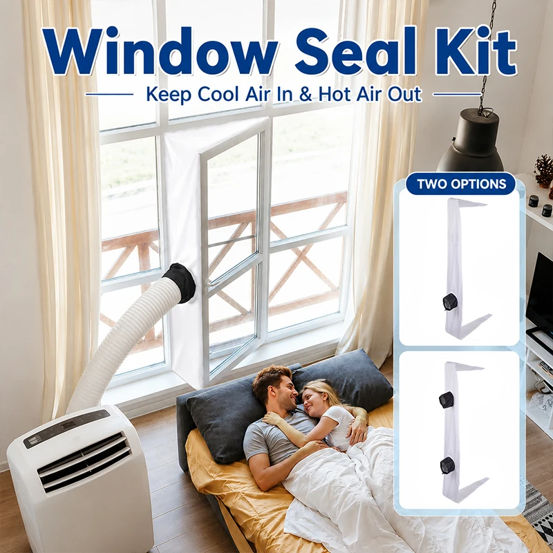 Easy Install Mobile Ac Cloth for Tilting Sloping Windows, Universal Portable Air Conditioner Window Seal for Home
Easy Install Mobile Ac Cloth for Tilting Sloping Windows, Universal Portable Air Conditioner Window Seal for Home