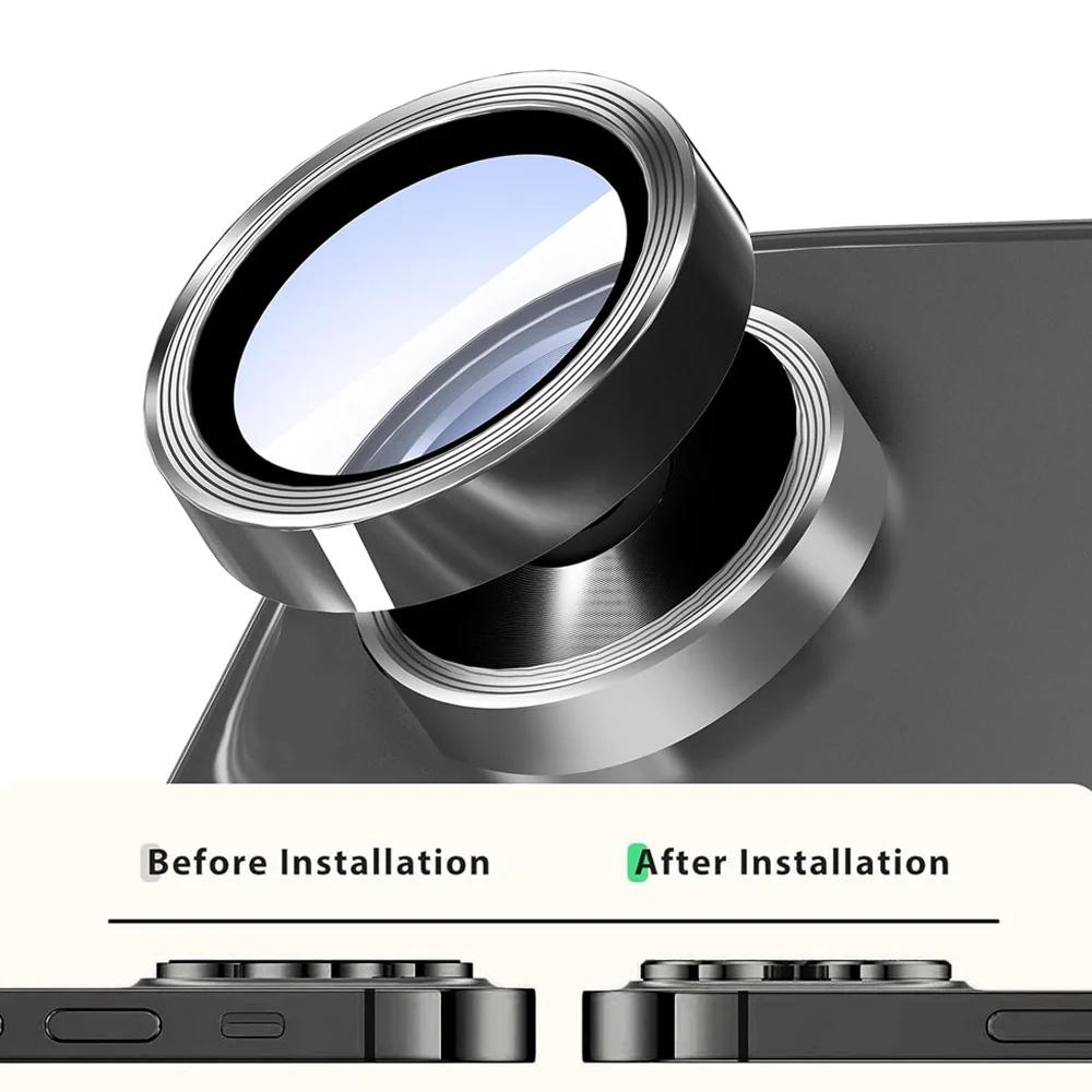 1-3Pcs 3D Metal Alloy Camera Glass Back Cover For IPhone 16 17Air Camera Ring Lens Protector I Lens Film
1-3Pcs 3D Metal Alloy Camera Glass Back Cover For IPhone 16 17Air Camera Ring Lens Protector I Lens Film