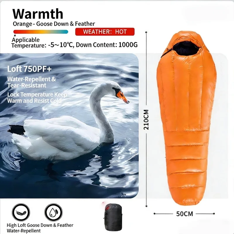 !@Customizable Down Filling Amount Goose Down Ultra-light Sleeping Pad Mummy Sleeping Bag for Comfortable Outdoor Adventures
!@Customizable Down Filling Amount Goose Down Ultra-light Sleeping Pad Mummy Sleeping Bag for Comfortable Outdoor Adventures