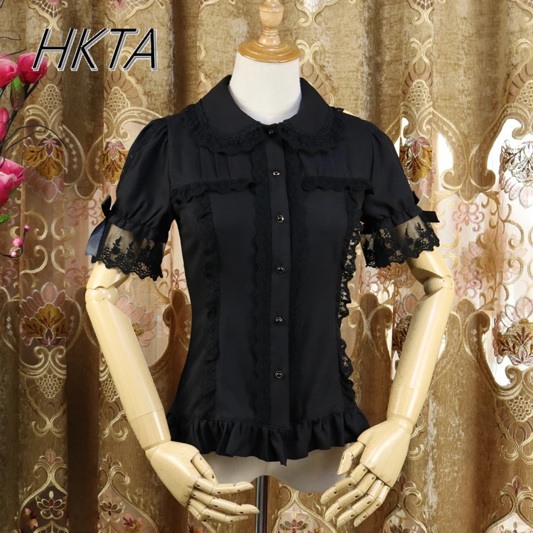 Summer New Lolita Doll Collar Short Sleeve Shirt Inner White Blouse Women Sweet Cute Soft Sister Lace Ruffle Bow Chiffon Shirts
Summer New Lolita Doll Collar Short Sleeve Shirt Inner White Blouse Women Sweet Cute Soft Sister Lace Ruffle Bow Chiffon Shirts