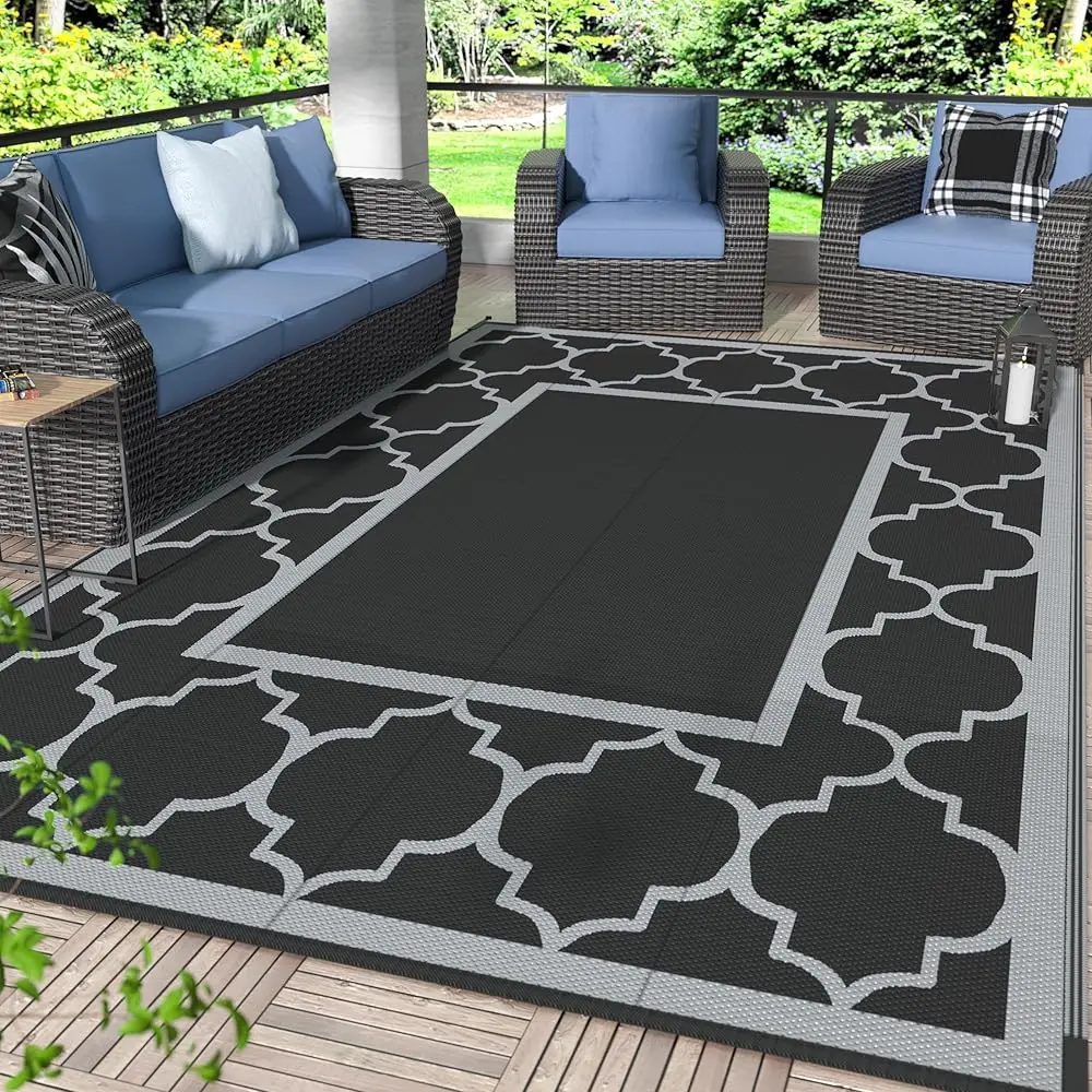 6' X 9' Outdoor Rug Waterproof For Patio Decor, Foldable Reversible Plastic Straw Area Rugs Mat For Camper, Outside Carpet For
6' X 9' Outdoor Rug Waterproof For Patio Decor, Foldable Reversible Plastic Straw Area Rugs Mat For Camper, Outside Carpet For