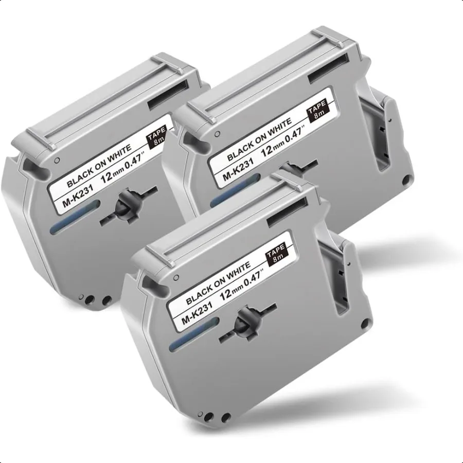 MK231 Label Tape White Replace for Brother Ptouch M Tape 12mm 0.47 White MK231 MK231s M231 Refills for Label Maker PT65 PT85 PT
MK231 Label Tape White Replace for Brother Ptouch M Tape 12mm 0.47 White MK231 MK231s M231 Refills for Label Maker PT65 PT85 PT
