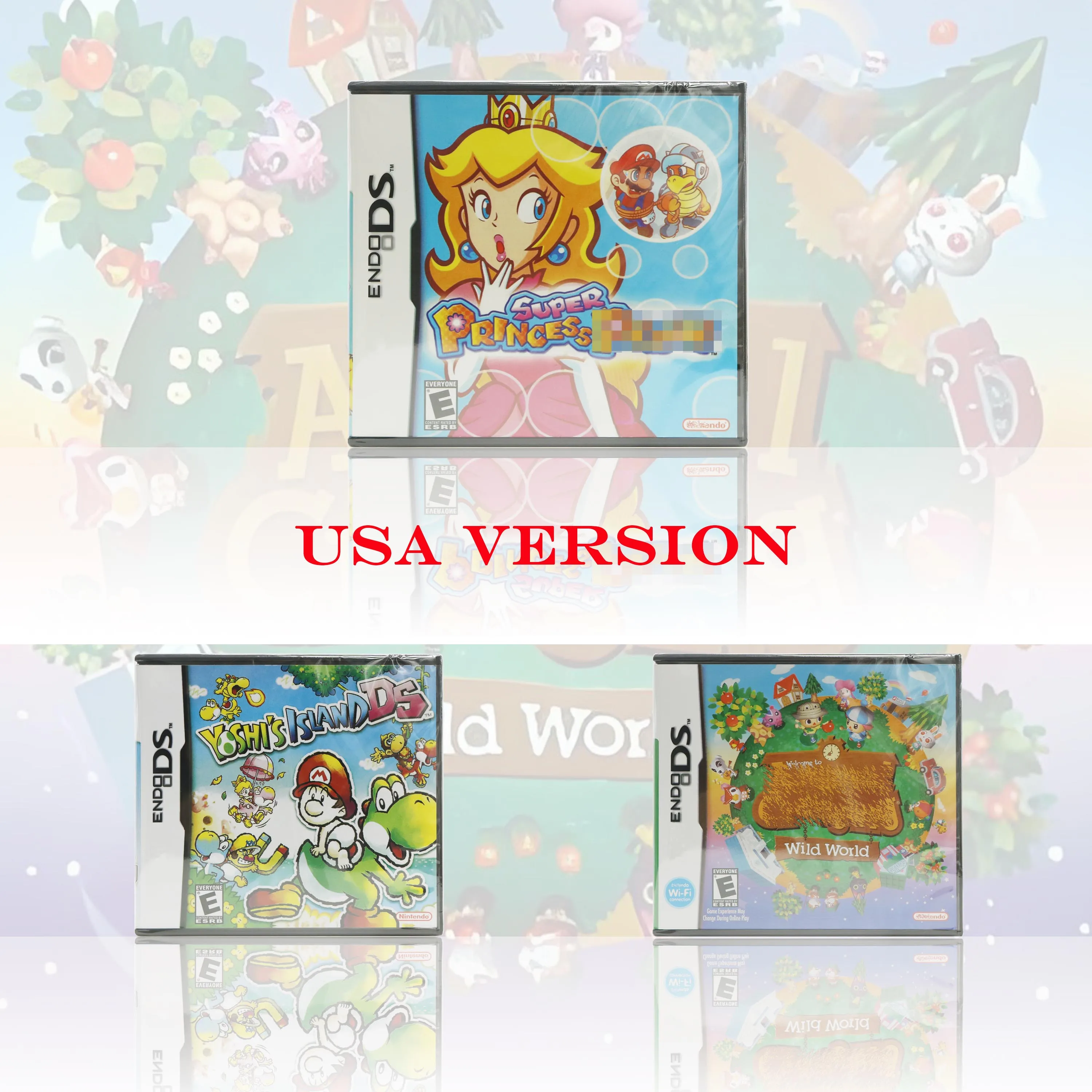 USA Version Yoshi's Island Super Princess Seal Package 1:1 Original Replica DS Video Game With Box and Manuals For DS 2DS 3DS
USA Version Yoshi's Island Super Princess Seal Package 1:1 Original Replica DS Video Game With Box and Manuals For DS 2DS 3DS