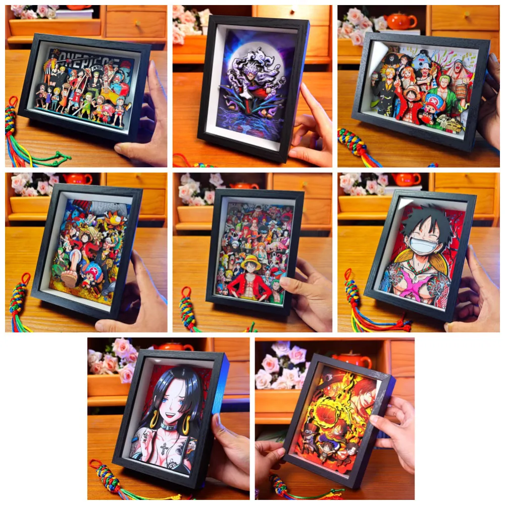 ONE PIECE Luffy Zoro 3D Stereoscopic Painting Anime Handmade Decoration Hanging Painting Table Hand Gift Around Holiday Gift 
ONE PIECE Luffy Zoro 3D Stereoscopic Painting Anime Handmade Decoration Hanging Painting Table Hand Gift Around Holiday Gift