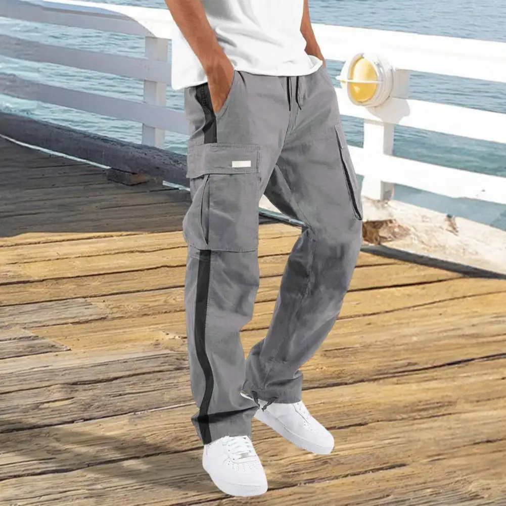Stylish Man Pants Comfortable Men Sweatpants Slim Fit Solid Color Multi Pockets Men Fitness Pants Solid Color Sweatpants
Stylish Man Pants Comfortable Men Sweatpants Slim Fit Solid Color Multi Pockets Men Fitness Pants Solid Color Sweatpants