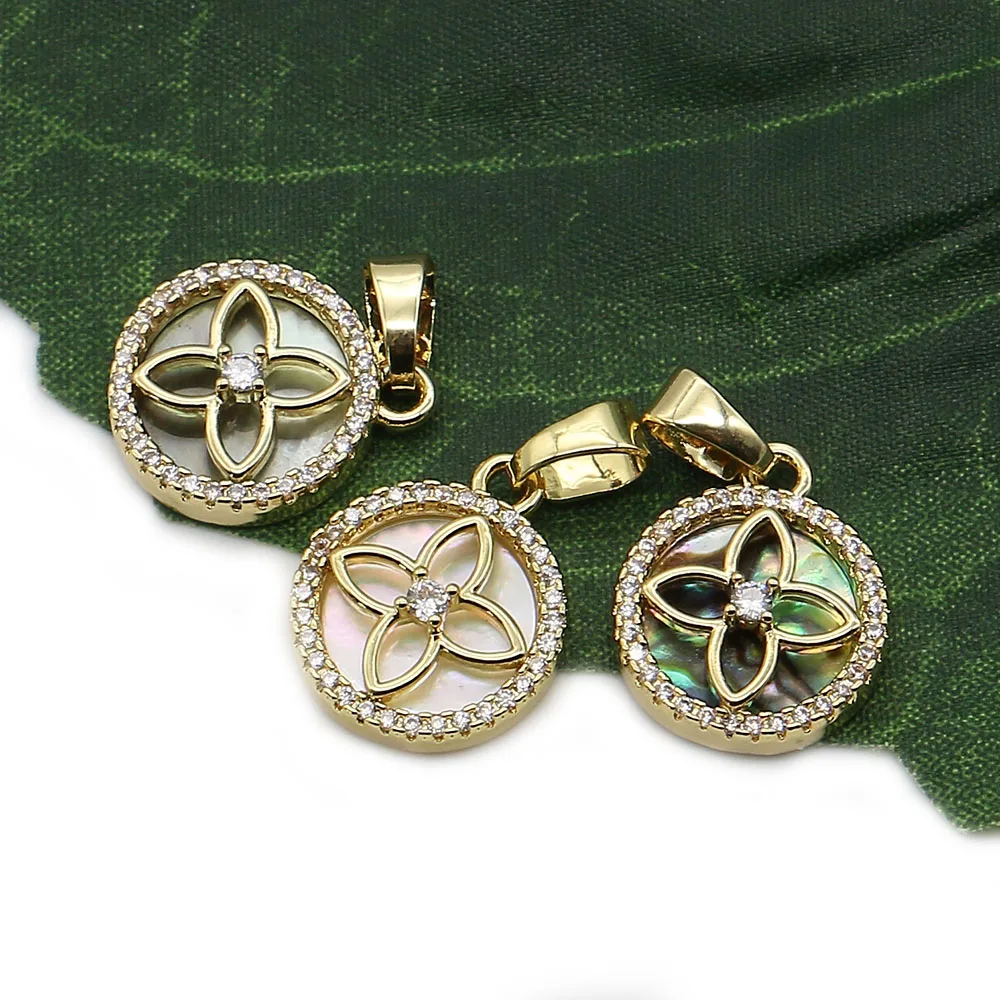 Romantic Imitation Shell Pendant Gold Color Inlaid Rhinestone Round Jewelry Charms Women's Fashion Jewelry Necklace Lover Gift
Romantic Imitation Shell Pendant Gold Color Inlaid Rhinestone Round Jewelry Charms Women's Fashion Jewelry Necklace Lover Gift