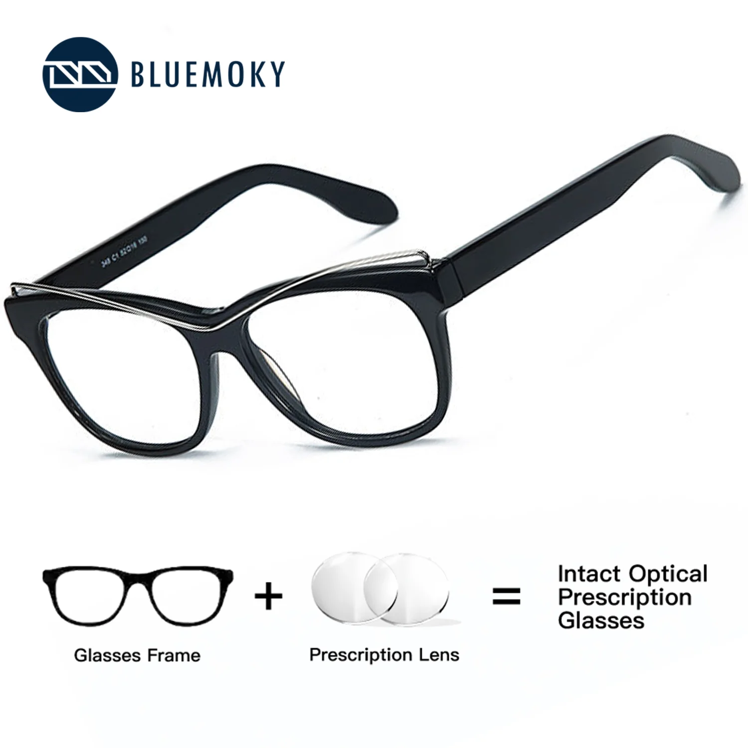 BLUEMOKY Chic Butterfly Acetate Prescription Glasses Blue Light Protection Eyewear For Women Trendy Oversized Look
BLUEMOKY Chic Butterfly Acetate Prescription Glasses Blue Light Protection Eyewear For Women Trendy Oversized Look