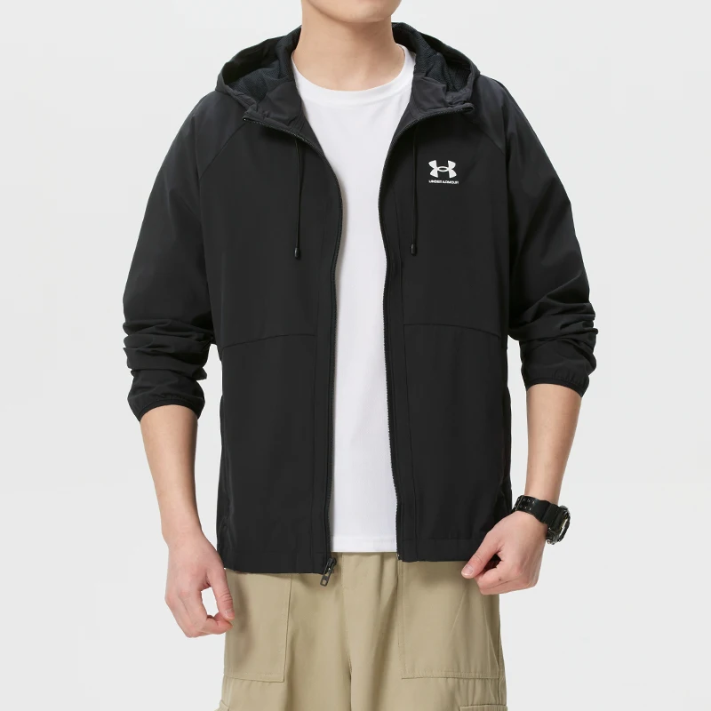 Under Armour Men's Fashionable Stand-Up Collar Sports Jacket Outdoor Windproof Comfortable Fitness Jacket 6003001-001
Under Armour Men's Fashionable Stand-Up Collar Sports Jacket Outdoor Windproof Comfortable Fitness Jacket 6003001-001