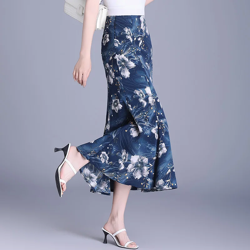 Floral Print ter Ne Dr Women's Spring Summer New Sle Ele Slim Fit Fi Tail Long Skirt High Waist A-Line S...
Floral Print ter Ne Dr Women's Spring Summer New Sle Ele Slim Fit Fi Tail Long Skirt High Waist A-Line S...