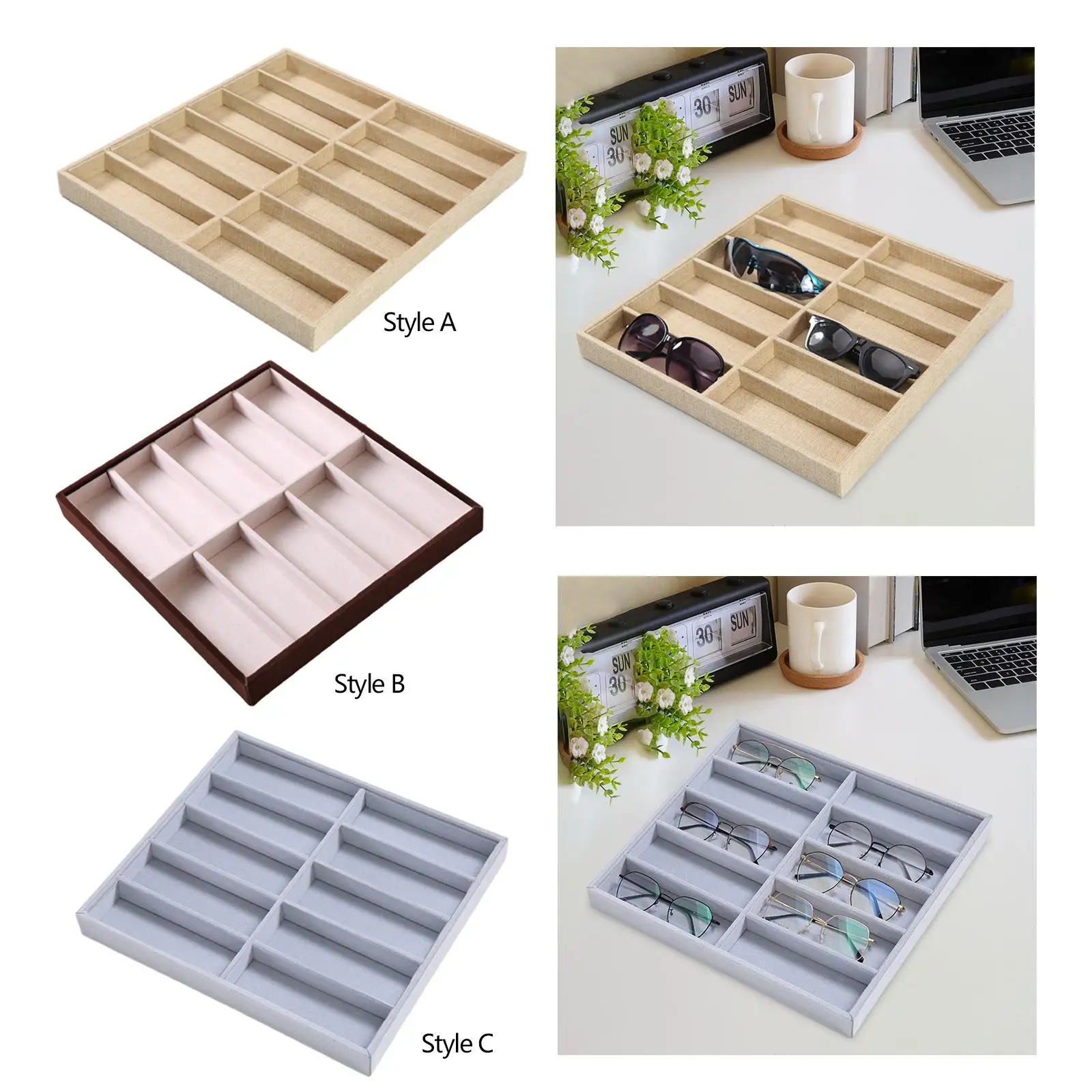 Держатель для солнцезащитных очков, органайзер, коробка для хранения солнцезащитных очков, серьги, браслеты
Держатель для солнцезащитных очков, органайзер, коробка для хранения солнцезащитных очков, серьги, браслеты