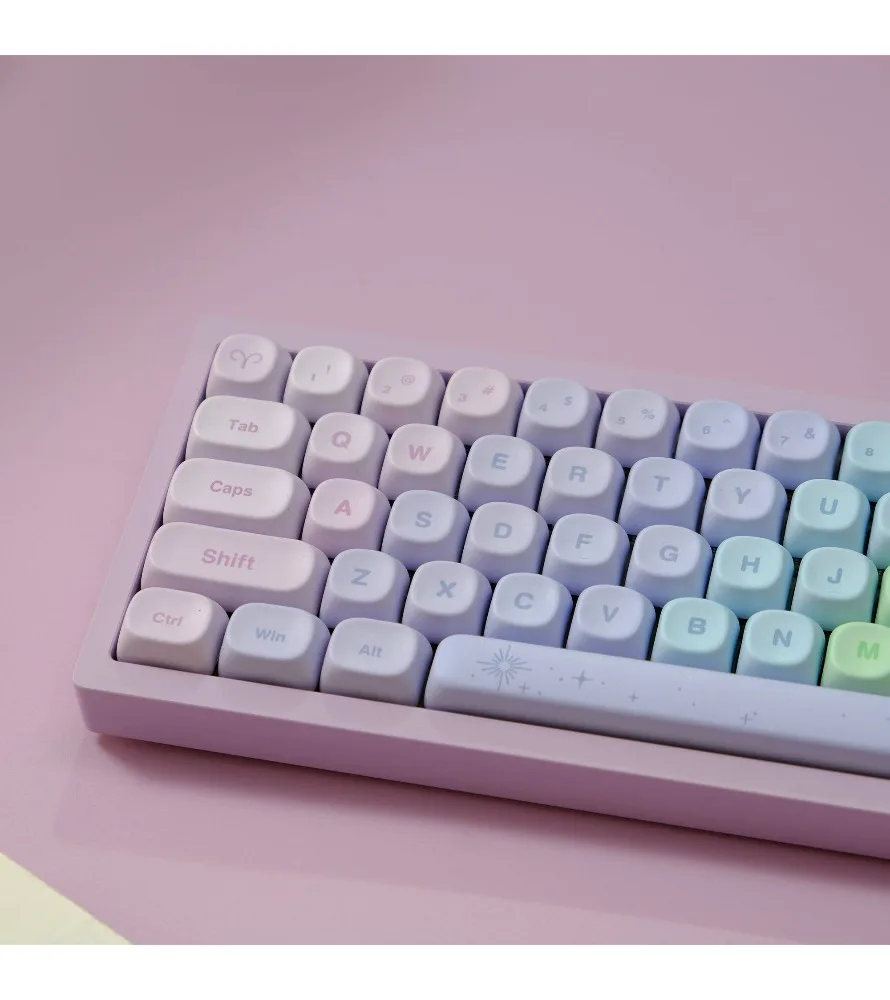 Sublimation Customized Mechanical Keyboard Rain 75wooting Keycaps PBTMOA Height
Sublimation Customized Mechanical Keyboard Rain 75wooting Keycaps PBTMOA Height