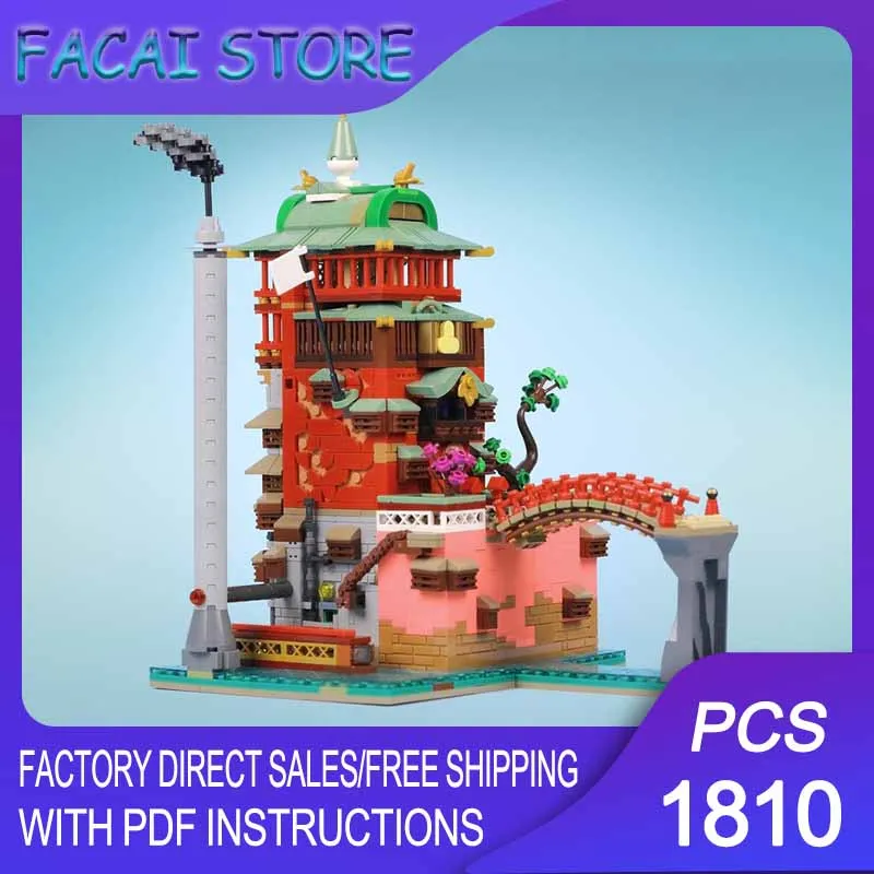 Medieval Castle Model Moc Building Bricks Modular Bathhouse Model Technology Blocks Christmas DIY Toy Construction Gifts
Medieval Castle Model Moc Building Bricks Modular Bathhouse Model Technology Blocks Christmas DIY Toy Construction Gifts