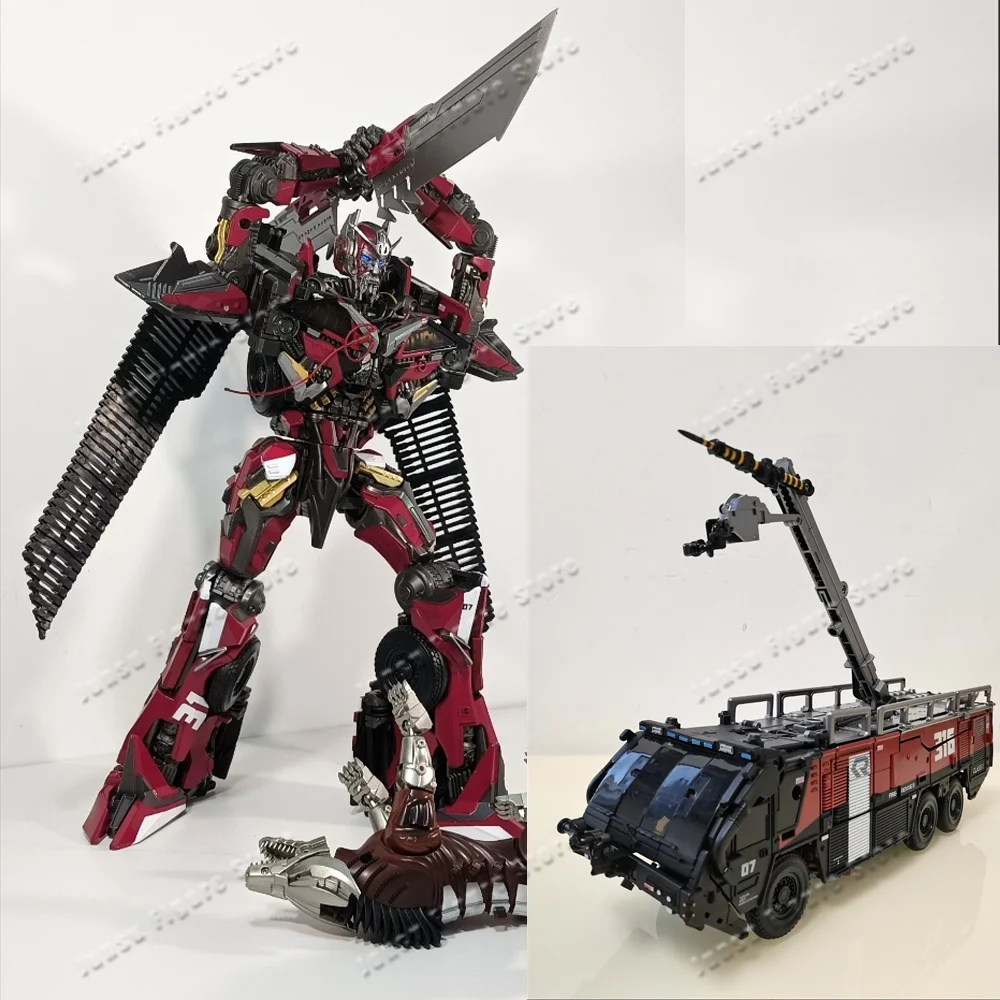 OV01 Sentinel Prime Transformation Toys Fire Engine Truck Car KO Oversize SS61 P1S Action Figure Deformation Robot Anime Model
OV01 Sentinel Prime Transformation Toys Fire Engine Truck Car KO Oversize SS61 P1S Action Figure Deformation Robot Anime Model