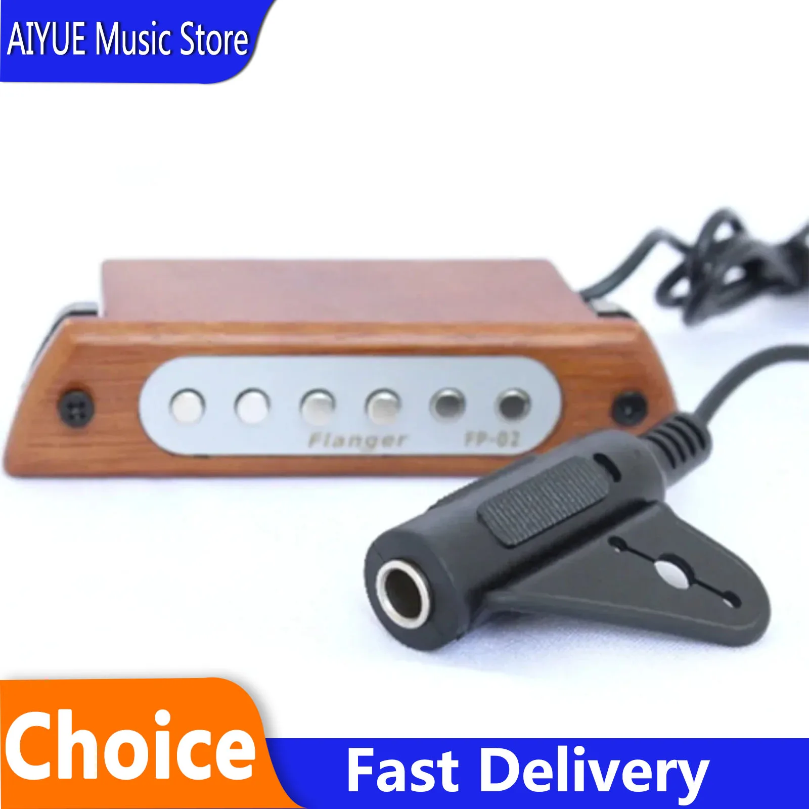 Flanger FP-02 Wood Acoustic Guitar Sound Hole Pickup Magnetic Pickup For 39"/40"/41"/42" Guitar Accessories Music Instrument
Flanger FP-02 Wood Acoustic Guitar Sound Hole Pickup Magnetic Pickup For 39"/40"/41"/42" Guitar Accessories Music Instrument