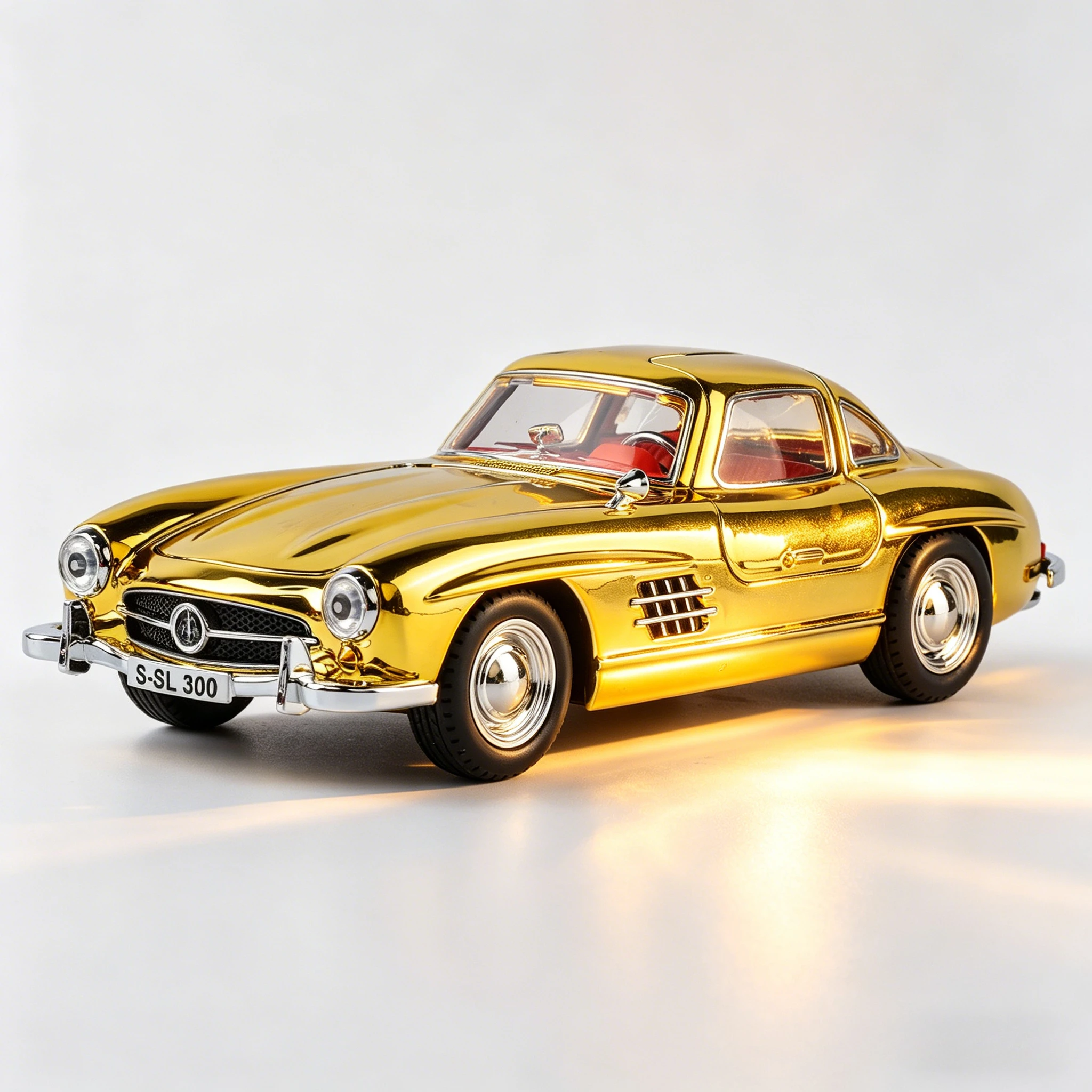 1:24 Scale 300SL Alloy Sports Car Diecast Model Sound Light Toys Trendy Display Ornaments Gift for Childrens
1:24 Scale 300SL Alloy Sports Car Diecast Model Sound Light Toys Trendy Display Ornaments Gift for Childrens