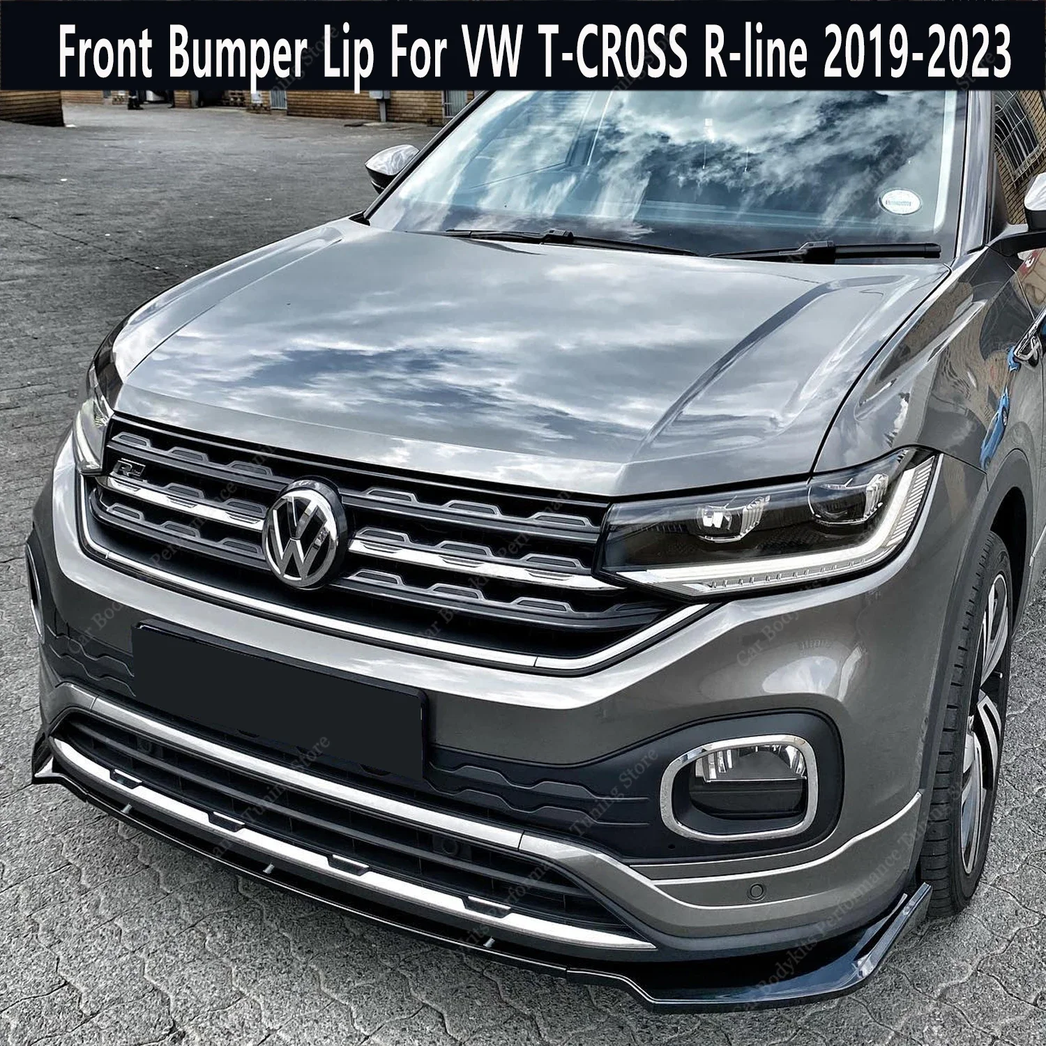 For VW T-CROSS R-Line 2019-2023 3pcs Gloss Black Front Bumper Lip Spoiler Splitter Diffuser Retrofit Styling Blade Bodykits
For VW T-CROSS R-Line 2019-2023 3pcs Gloss Black Front Bumper Lip Spoiler Splitter Diffuser Retrofit Styling Blade Bodykits