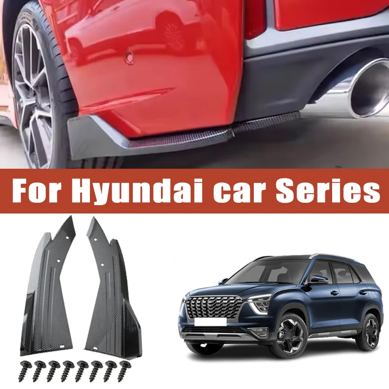 2pcs Rear Bumper Spoiler Lip Splitter Diffuser Anti-Crash Winglet Car Mod For Hyundai Elantra Sonata Tucson SantaFe Kona Veloste
2pcs Rear Bumper Spoiler Lip Splitter Diffuser Anti-Crash Winglet Car Mod For Hyundai Elantra Sonata Tucson SantaFe Kona Veloste