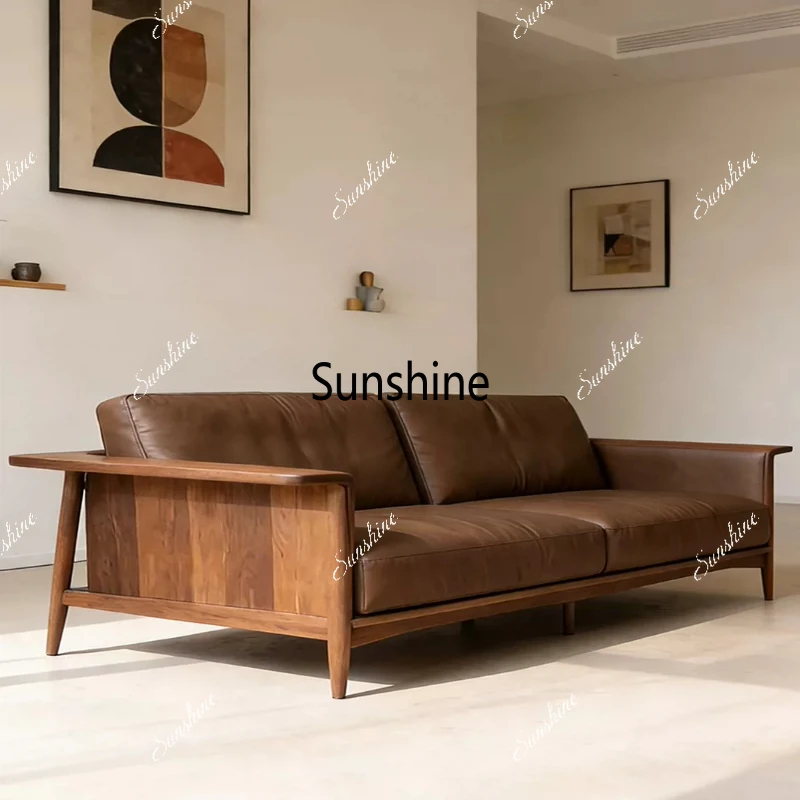 Leather single sofa living room B & B modern simple small apartment
Leather single sofa living room B & B modern simple small apartment