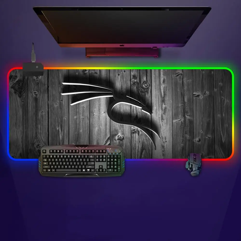 Kali Linuxes Mouse Pad LED Light 800x400mm Mousepad RGB Keyboard Cover Desk-mat Colorful Surface Mouse Pad Waterproof Multi-size Gamer
Kali Linuxes Mouse Pad LED Light 800x400mm Mousepad RGB Keyboard Cover Desk-mat Colorful Surface Mouse Pad Waterproof Multi-size Gamer
