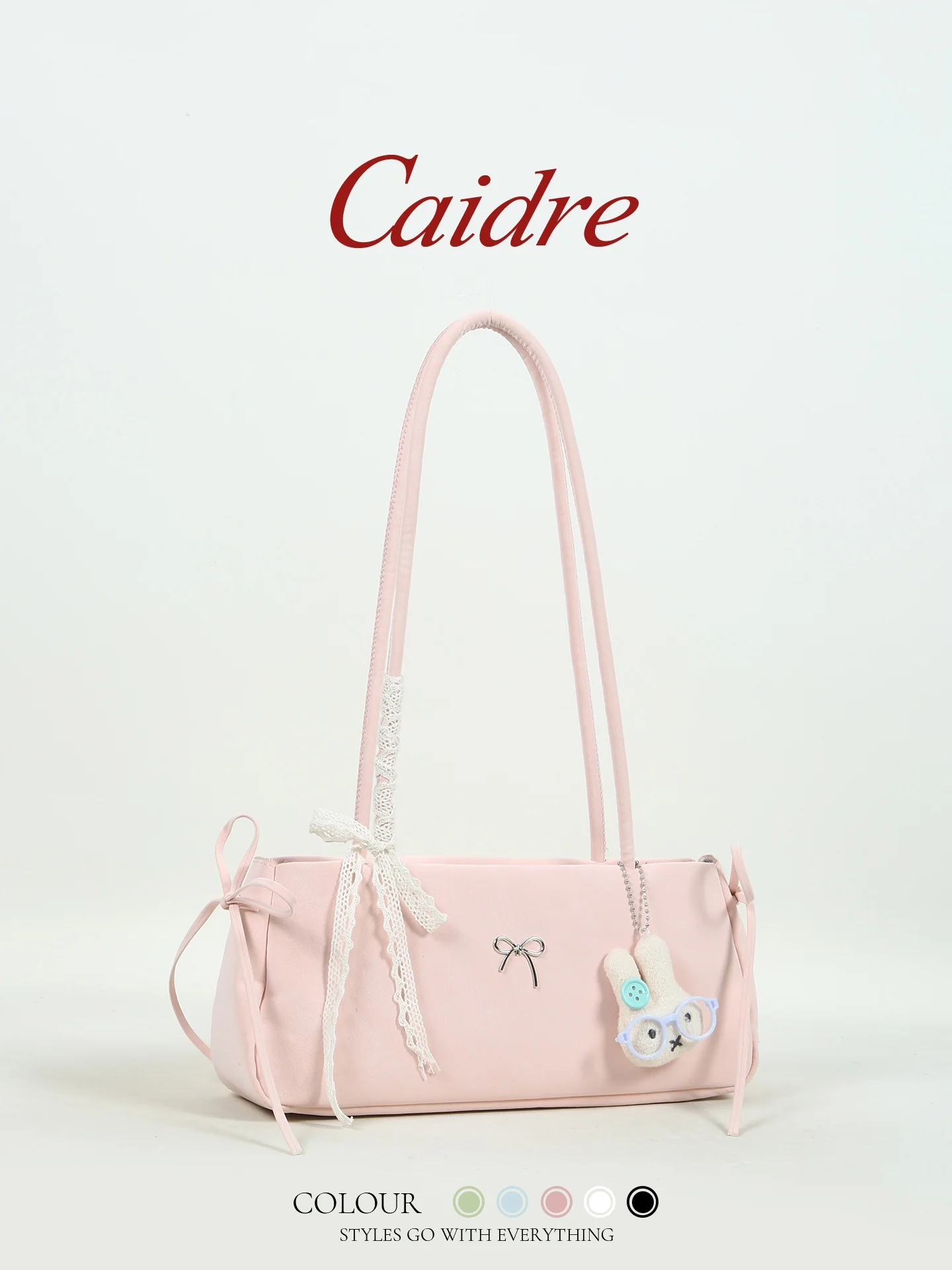 Caidre Cute Knot Handheld French Bread Bag Women's Birthday Gift Commuting Small Shoulder Bag Underarm Bag
Caidre Cute Knot Handheld French Bread Bag Women's Birthday Gift Commuting Small Shoulder Bag Underarm Bag