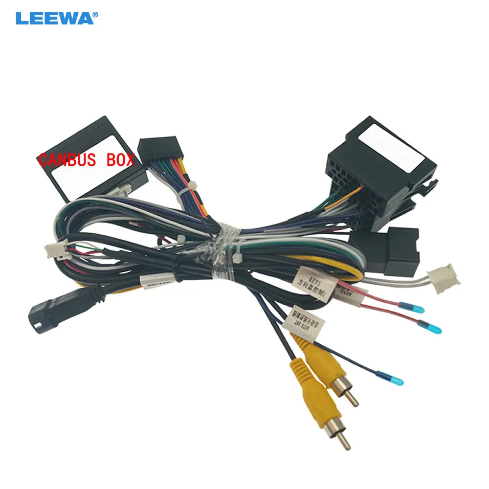 LEEWA Car Audio 16PIN DVD Player Power Calbe USB Adapter With Canbus Box For Geely Bo Yue 2016 Stereo Plug Wiring Harness #C6996
LEEWA Car Audio 16PIN DVD Player Power Calbe USB Adapter With Canbus Box For Geely Bo Yue 2016 Stereo Plug Wiring Harness #C6996