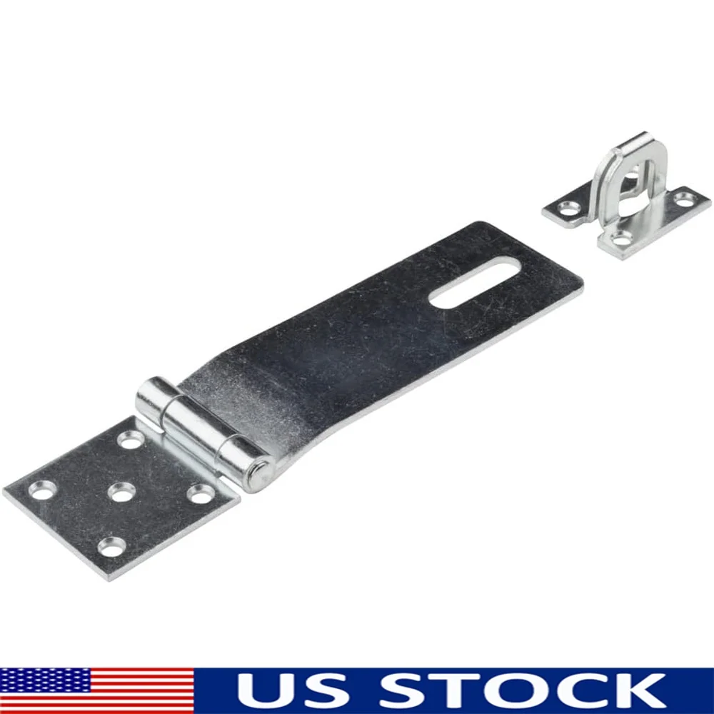 Zinc Plated Safety Hasp Durable Steel Rigid Staple Easy Installation Concealed Screws Interior Exterior Security Locking System
Zinc Plated Safety Hasp Durable Steel Rigid Staple Easy Installation Concealed Screws Interior Exterior Security Locking System
