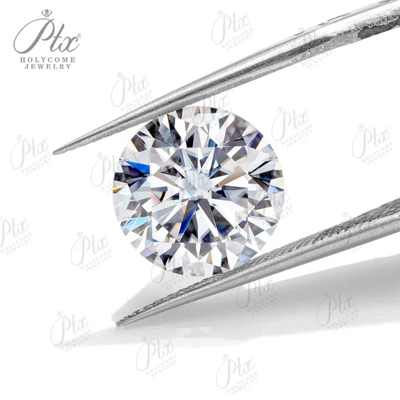 GRA Certificate Loose Moissanite Stone Round Cut D Color VVS1 For DIY Necklace Earrings rings Main Materials Pass Diamond Tester
GRA Certificate Loose Moissanite Stone Round Cut D Color VVS1 For DIY Necklace Earrings rings Main Materials Pass Diamond Tester