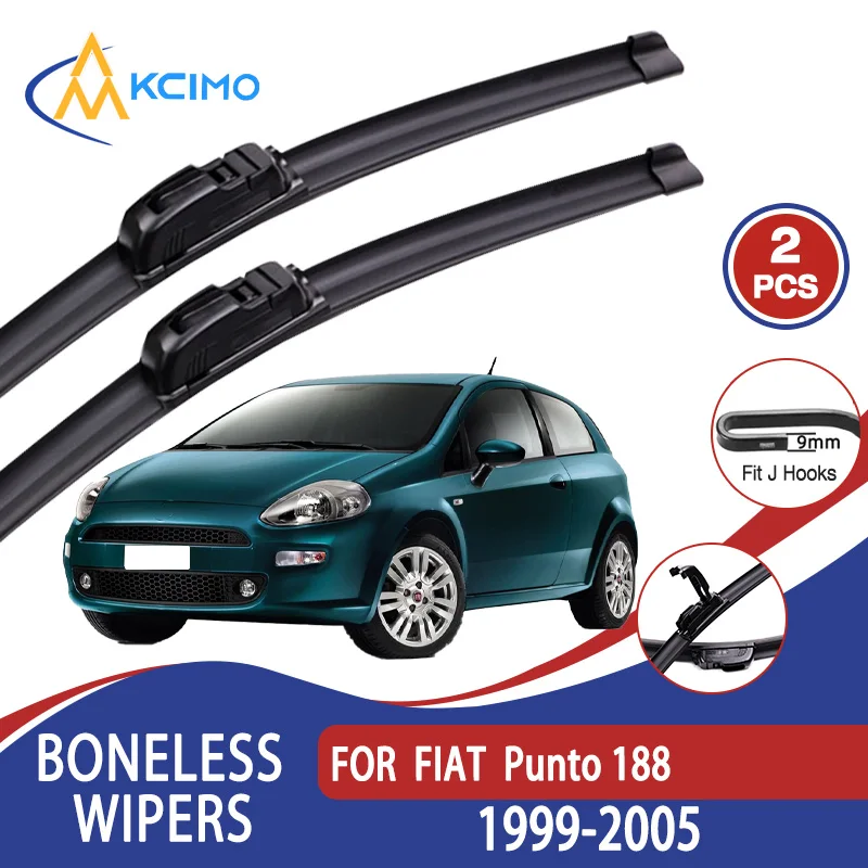 For FIAT Punto 188 1999-2005 Car Wiper U-type Soft Rubber Boneless Wiper HD Quiet Durable Automotive Wiper 22"+18"
For FIAT Punto 188 1999-2005 Car Wiper U-type Soft Rubber Boneless Wiper HD Quiet Durable Automotive Wiper 22"+18"