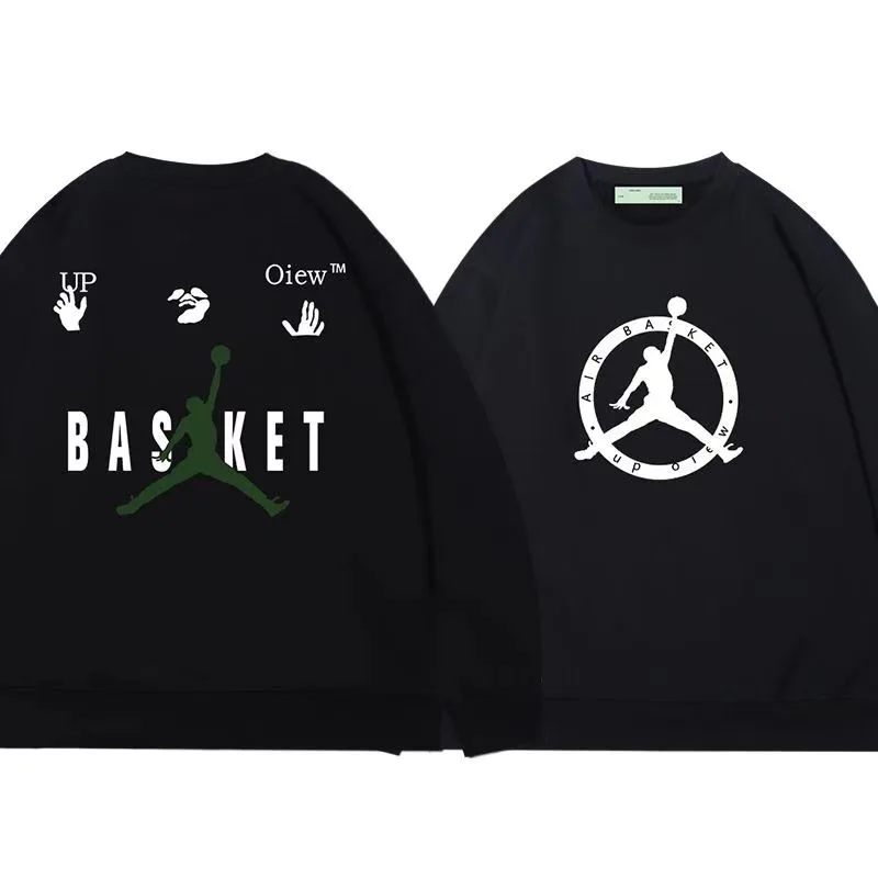 Round Neck Men Tops OW Arrow Trendy Brand High Street Basketball Sports Couple Spring High End Hoodie Letter Printed Top Unisex
Round Neck Men Tops OW Arrow Trendy Brand High Street Basketball Sports Couple Spring High End Hoodie Letter Printed Top Unisex