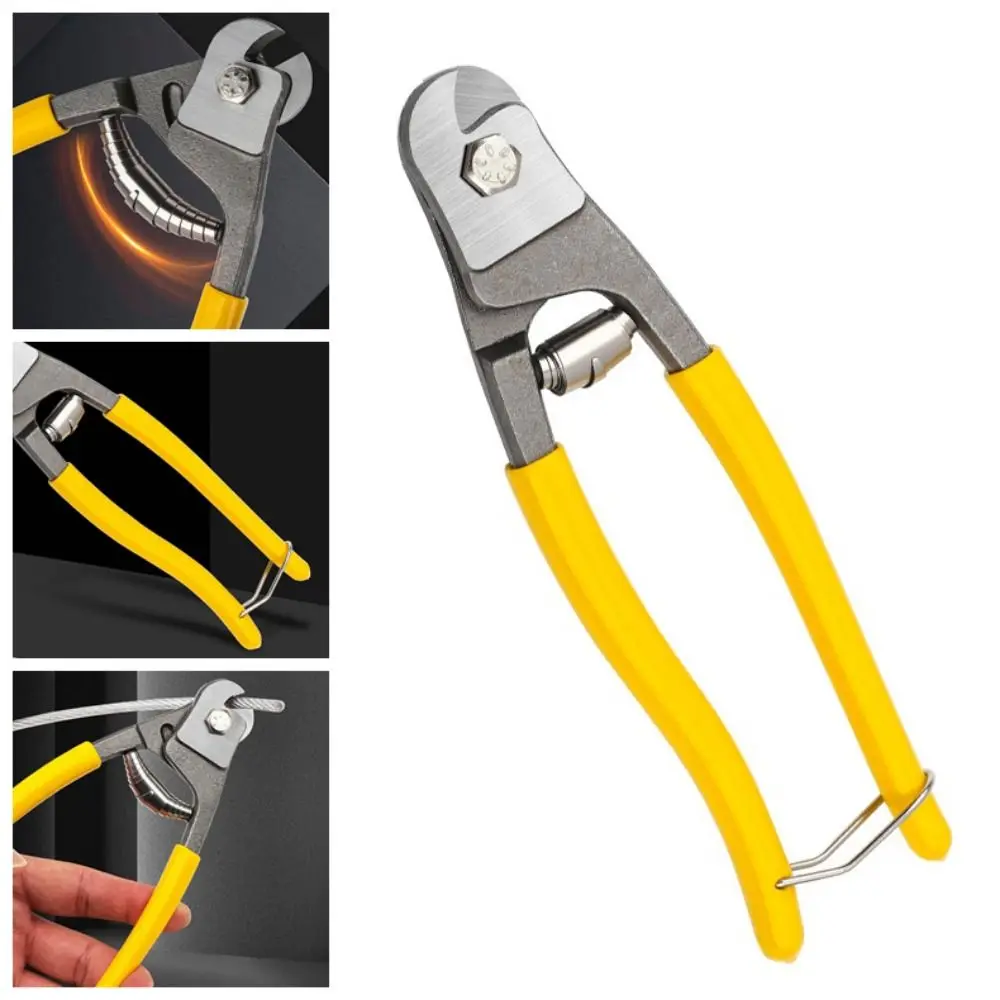 Large Opening Fish Mouth Wire Cutters Waterproof Ergonomic Handle Bike Wire Pliers Non-slip Insulated Steel Wire Pliers
Large Opening Fish Mouth Wire Cutters Waterproof Ergonomic Handle Bike Wire Pliers Non-slip Insulated Steel Wire Pliers