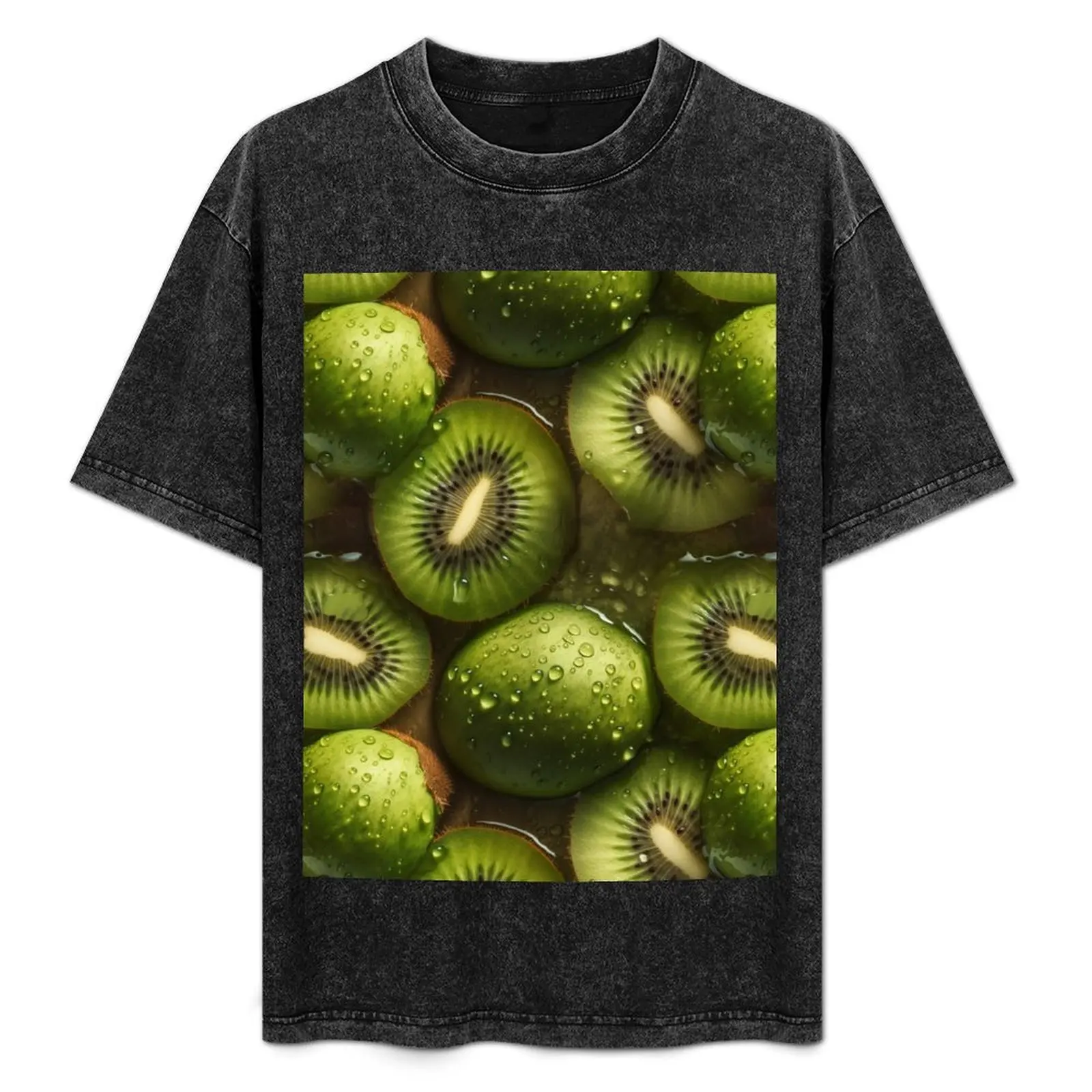 Glistening Kiwi Fruit Superrealism T-Shirt Simple Trendy Casual T-Shirt
Glistening Kiwi Fruit Superrealism T-Shirt Simple Trendy Casual T-Shirt