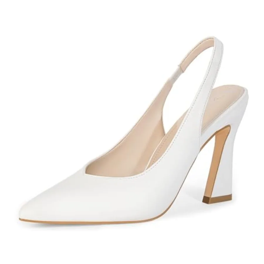 gihubafuil Womens Slingback Kitten Heels Closed Pointed Toe Wedding Party Dress Pumps Shoes
gihubafuil Womens Slingback Kitten Heels Closed Pointed Toe Wedding Party Dress Pumps Shoes