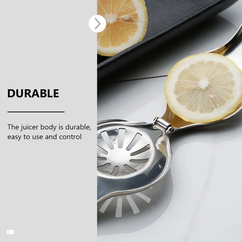 Manual Lemon Squeezer Premium Stainless Steel Juicer Easy Clean Kitchen Fruit Presser Multi Functional Practical Safe
Manual Lemon Squeezer Premium Stainless Steel Juicer Easy Clean Kitchen Fruit Presser Multi Functional Practical Safe