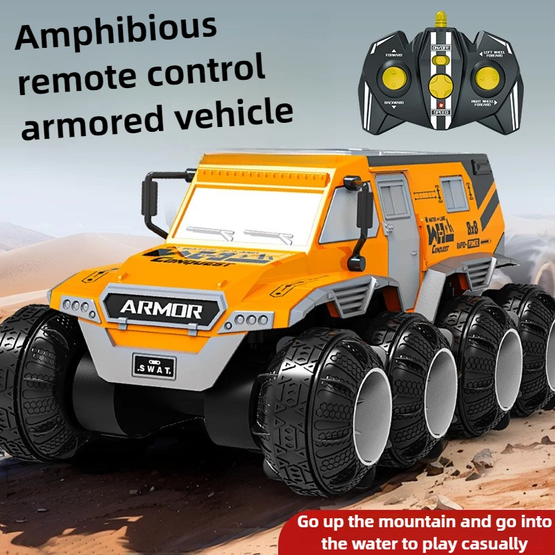 cool stuff rc truck funny gift-Amphibious climbing off-road rc cars,8-wheel 8WD remote control car toy,rc crawler toys for kids
cool stuff rc truck funny gift-Amphibious climbing off-road rc cars,8-wheel 8WD remote control car toy,rc crawler toys for kids
