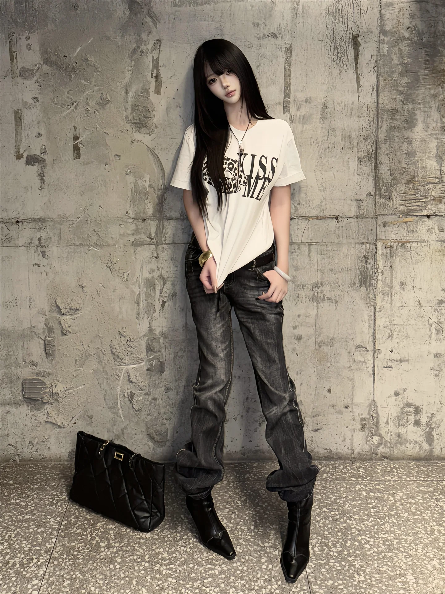 Extended Length High Waist Bell Bottom Denim Jeans Women Summer Slimming Washed Scratch Floor Length Pants Long Leggings
Extended Length High Waist Bell Bottom Denim Jeans Women Summer Slimming Washed Scratch Floor Length Pants Long Leggings