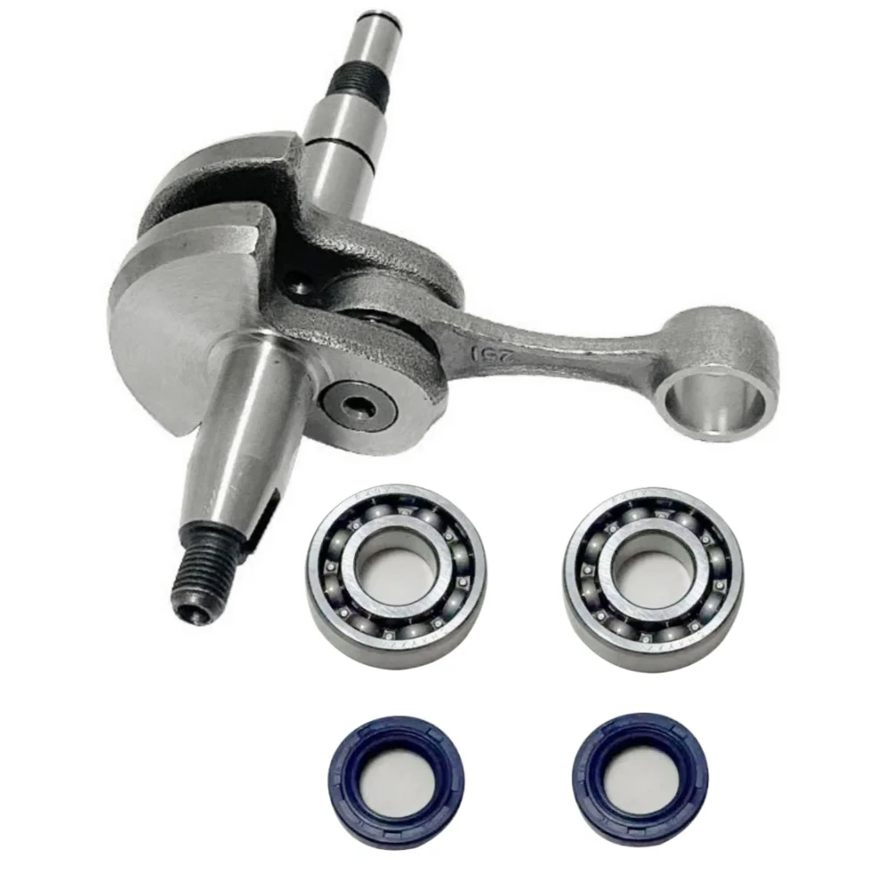 Коленчатый вал с подшипниками и сальником, комплект двигателя для бензопилы Stihl MS231 MS251 MS251C MS251CBE MS251CBE-2, садовый инструмент
Коленчатый вал с подшипниками и сальником, комплект двигателя для бензопилы Stihl MS231 MS251 MS251C MS251CBE MS251CBE-2, садовый инструмент