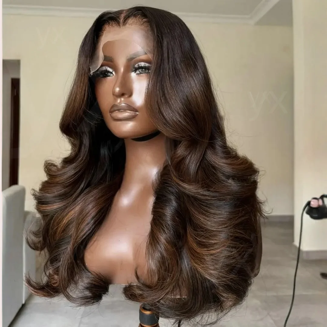 Ombre Brown Natural 180 Density Wave 26 Inch Jewish Human Hair 5x5 Silk Base HD Lace European Style Preplucked Glueless
Ombre Brown Natural 180 Density Wave 26 Inch Jewish Human Hair 5x5 Silk Base HD Lace European Style Preplucked Glueless