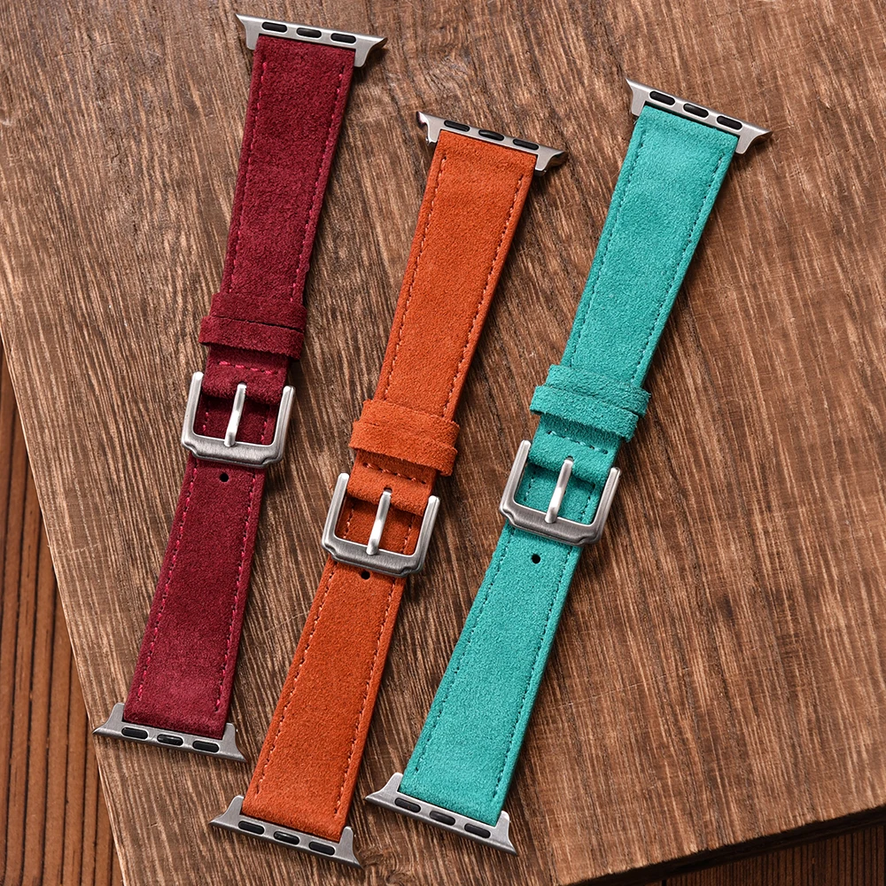 Suede Leather Strap For Apple Watch Band 44mm 40mm 38mm 45mm 41mm Vintage Bracelet iWatch Series 4 5 6 SE 7 8 9 10 Ultra/2 49mm
Suede Leather Strap For Apple Watch Band 44mm 40mm 38mm 45mm 41mm Vintage Bracelet iWatch Series 4 5 6 SE 7 8 9 10 Ultra/2 49mm