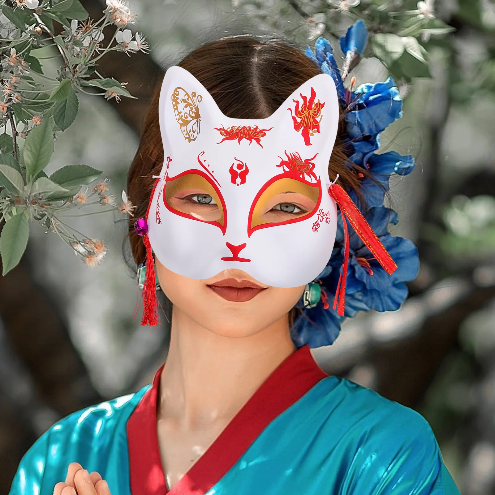 1 Set Fox Festival Party Accessory Masquerade Animal Mask Decorative Half Mask For Halloween Cosplay Costume Role Play Event
1 Set Fox Festival Party Accessory Masquerade Animal Mask Decorative Half Mask For Halloween Cosplay Costume Role Play Event