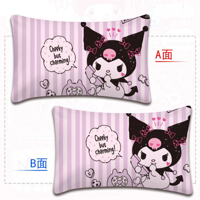 Sanrio Cartoon Cute Kuromi Hello Kitty Pillow Case Adult Children Home Student Dormitory Single Pillowcase Double-sided Pattern
Sanrio Cartoon Cute Kuromi Hello Kitty Pillow Case Adult Children Home Student Dormitory Single Pillowcase Double-sided Pattern