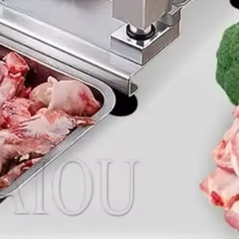 Stainless Steel Frozen Meat Slicer Bone Cutting Knife Minced Lamb Slicer Machine Multi-fuction Frozen Chicken Duck Fish Cutter
Stainless Steel Frozen Meat Slicer Bone Cutting Knife Minced Lamb Slicer Machine Multi-fuction Frozen Chicken Duck Fish Cutter