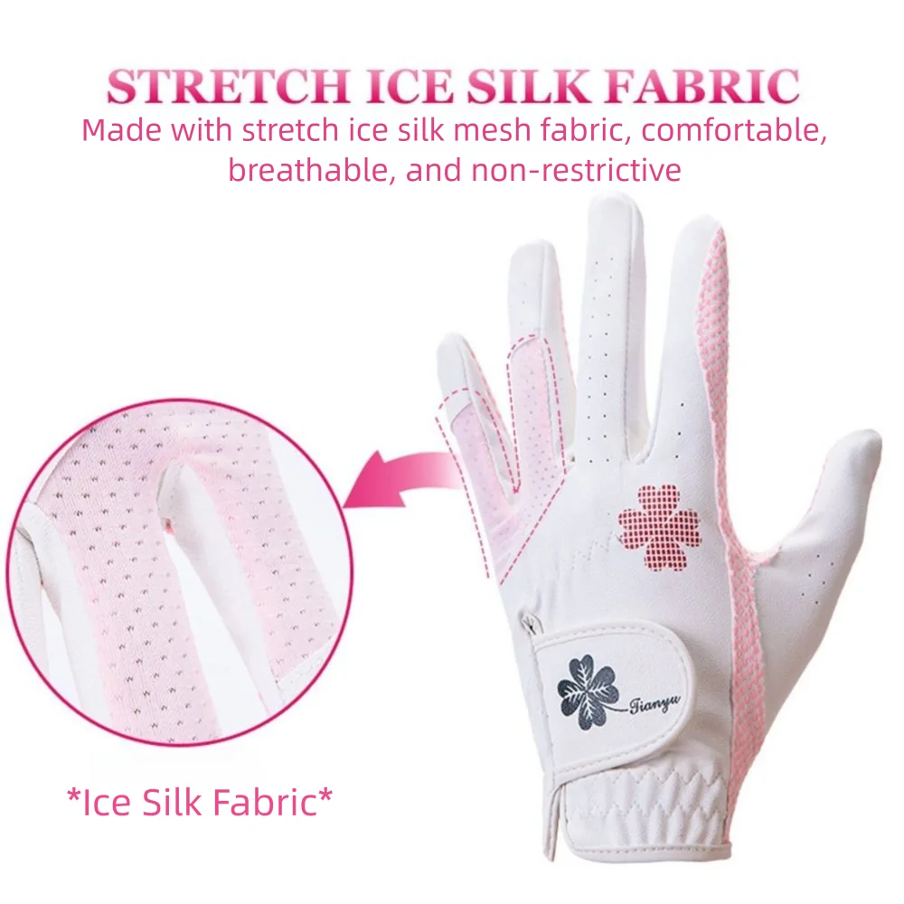 Breathable Women's Golf Gloves Comfort Non-slip Full Finger Golf Gloves Wear Resistant Elastic Sport Gloves Golf Training
Breathable Women's Golf Gloves Comfort Non-slip Full Finger Golf Gloves Wear Resistant Elastic Sport Gloves Golf Training