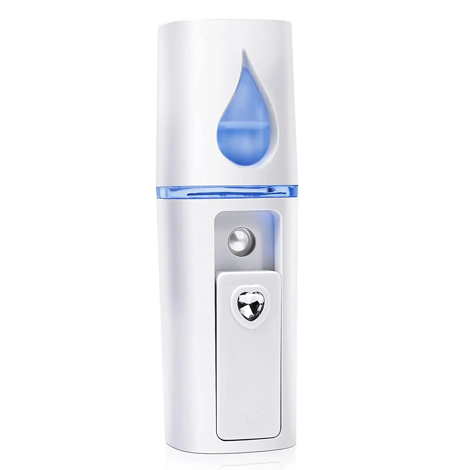 Portable Nano Facial Mister Mini Facial Steamer Atomization Eyelash Extensions with Mirror White
Portable Nano Facial Mister Mini Facial Steamer Atomization Eyelash Extensions with Mirror White