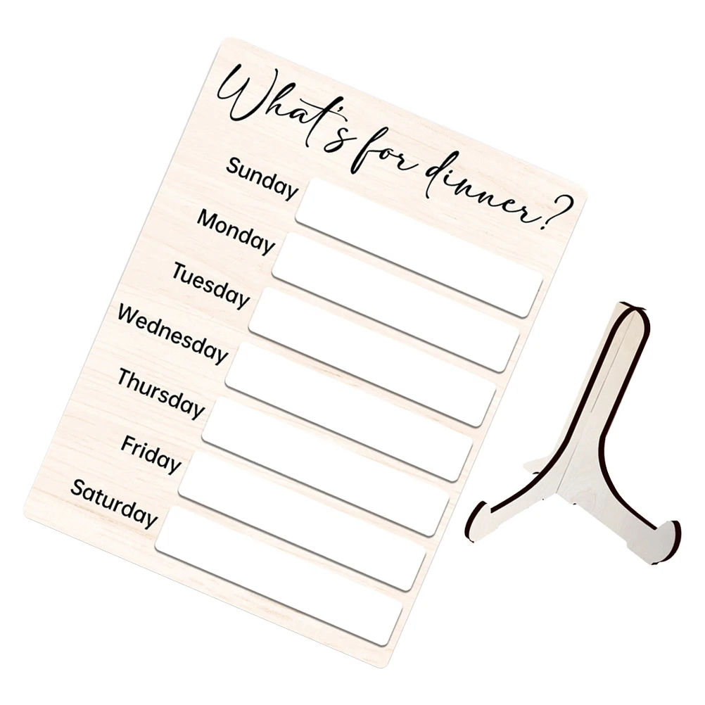 Note Board Ornaments Fridge Weekly Menu Meal Dry Erase Toddler for Wooden Magnetic Refrigerator Child Planner
Note Board Ornaments Fridge Weekly Menu Meal Dry Erase Toddler for Wooden Magnetic Refrigerator Child Planner