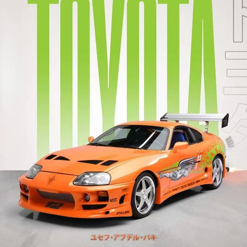 Jada 1:24 Fast and Furious 1995 Toyota Supra toys for boys model car Metal Car Diecast Children Gift Collection J187
Jada 1:24 Fast and Furious 1995 Toyota Supra toys for boys model car Metal Car Diecast Children Gift Collection J187