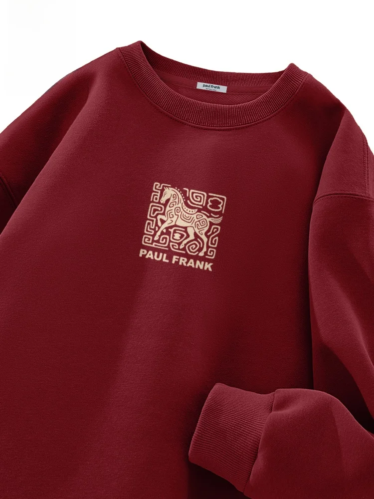 Red Sweatirt ex New Year Celebration Festive Sle Long Sve Printed Casual Wear Cotton Polyester Blend
Red Sweatirt ex New Year Celebration Festive Sle Long Sve Printed Casual Wear Cotton Polyester Blend