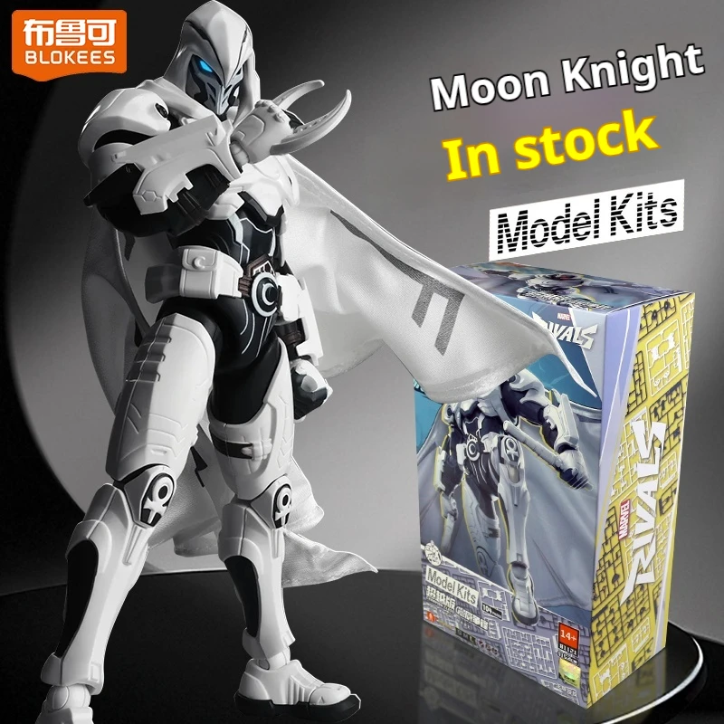 Blokees Marvel Rivals Series Champion Class Moon Knight Rocket Raccoon Action Figures Movable Model Assembled Figures Gifts
Blokees Marvel Rivals Series Champion Class Moon Knight Rocket Raccoon Action Figures Movable Model Assembled Figures Gifts