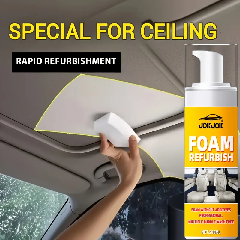 Многоцелевой спрей для ухода за интерьера, мягкая нейтральная формула для автомобильных сидений, приборных панелей и полиуретановой ткани, защита поверхности в год 
Многоцелевой спрей для ухода за интерьера, мягкая нейтральная формула для автомобильных сидений, приборных панелей и полиуретановой ткани, защита поверхности в год