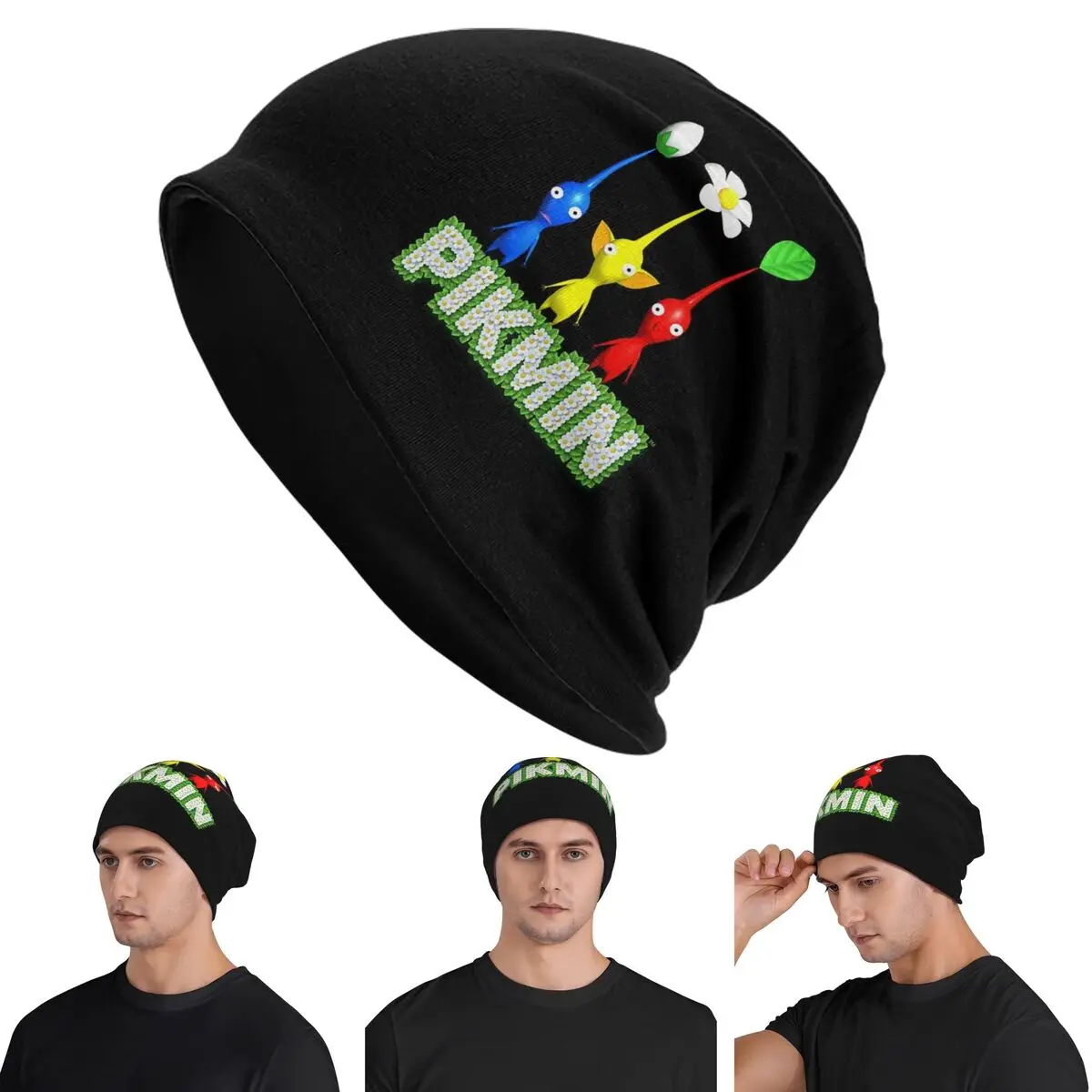 Pikmin Skullies Beanies Hats Warm Autumn Winter Outdoor Cap Knitted Bonnet Caps for Men Women Adult
Pikmin Skullies Beanies Hats Warm Autumn Winter Outdoor Cap Knitted Bonnet Caps for Men Women Adult