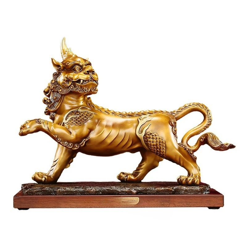 Brass beast ornament, office Swiss beast copper handicraft opening gift
Brass beast ornament, office Swiss beast copper handicraft opening gift